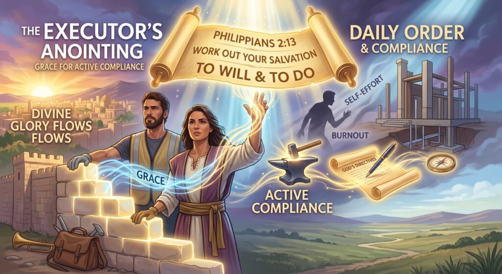 Receiving the spiritual stamina and grace needed to consistently perform God’s directives.