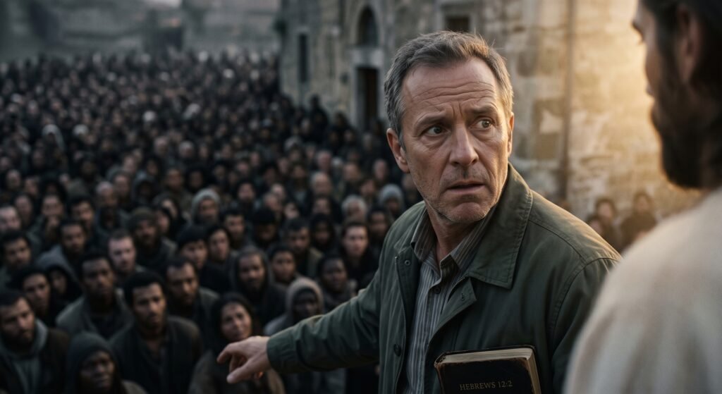 Shifting our spiritual sight away from the staggering size of the problem (the crowd) and re-centering our heart on the sovereign authority, presence, and capacity of the Savior standing right beside us.